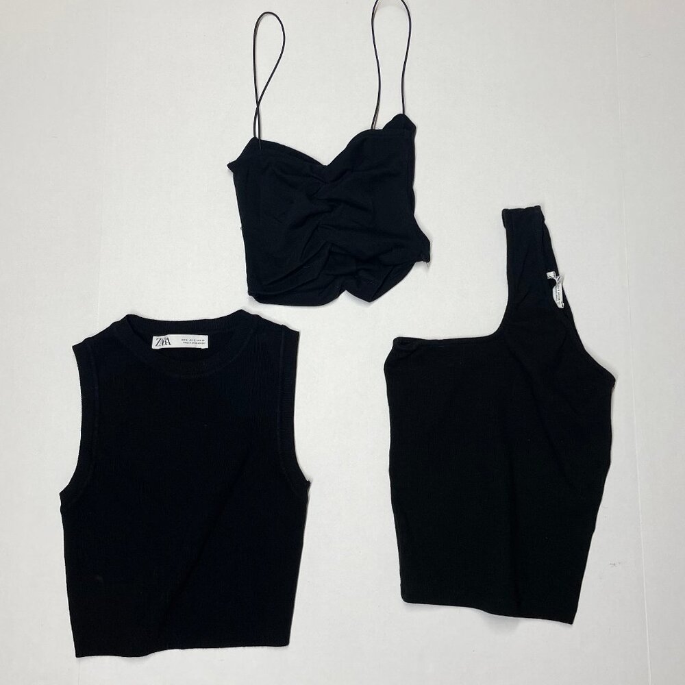 Zara Black Top Lot (set of 3)
